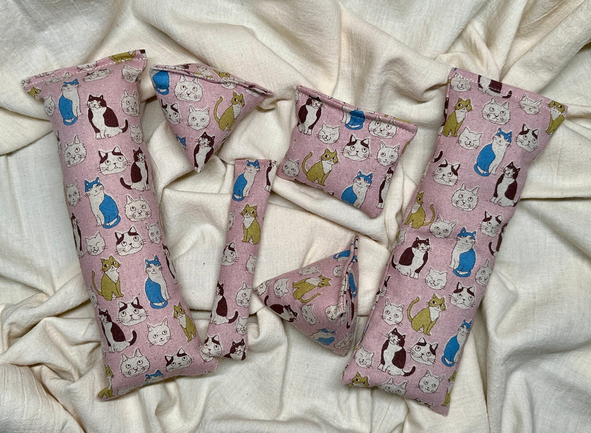 Pink Cats Handcrafted Cat Toys