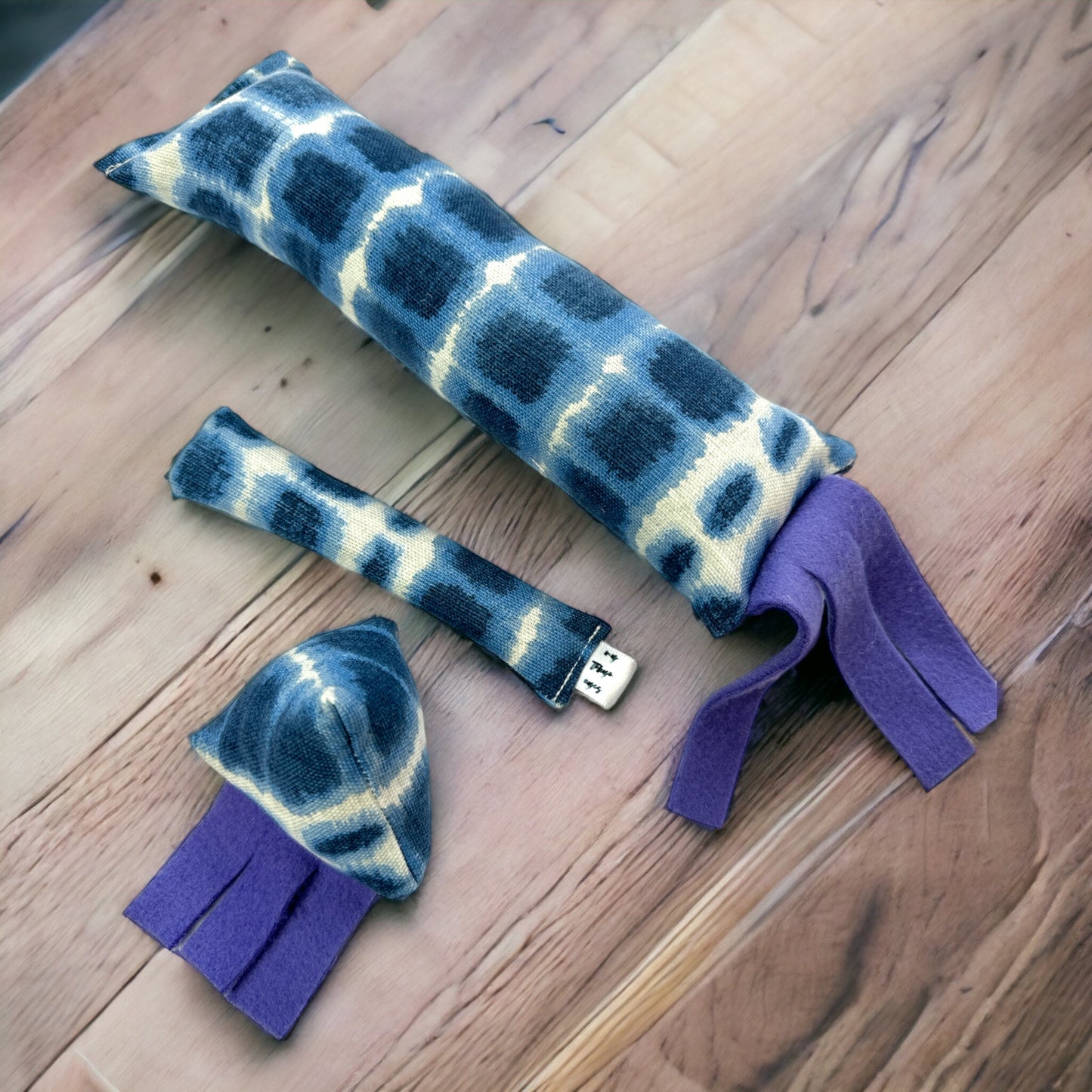 Blue Indigo Handcrafted Cat Toys