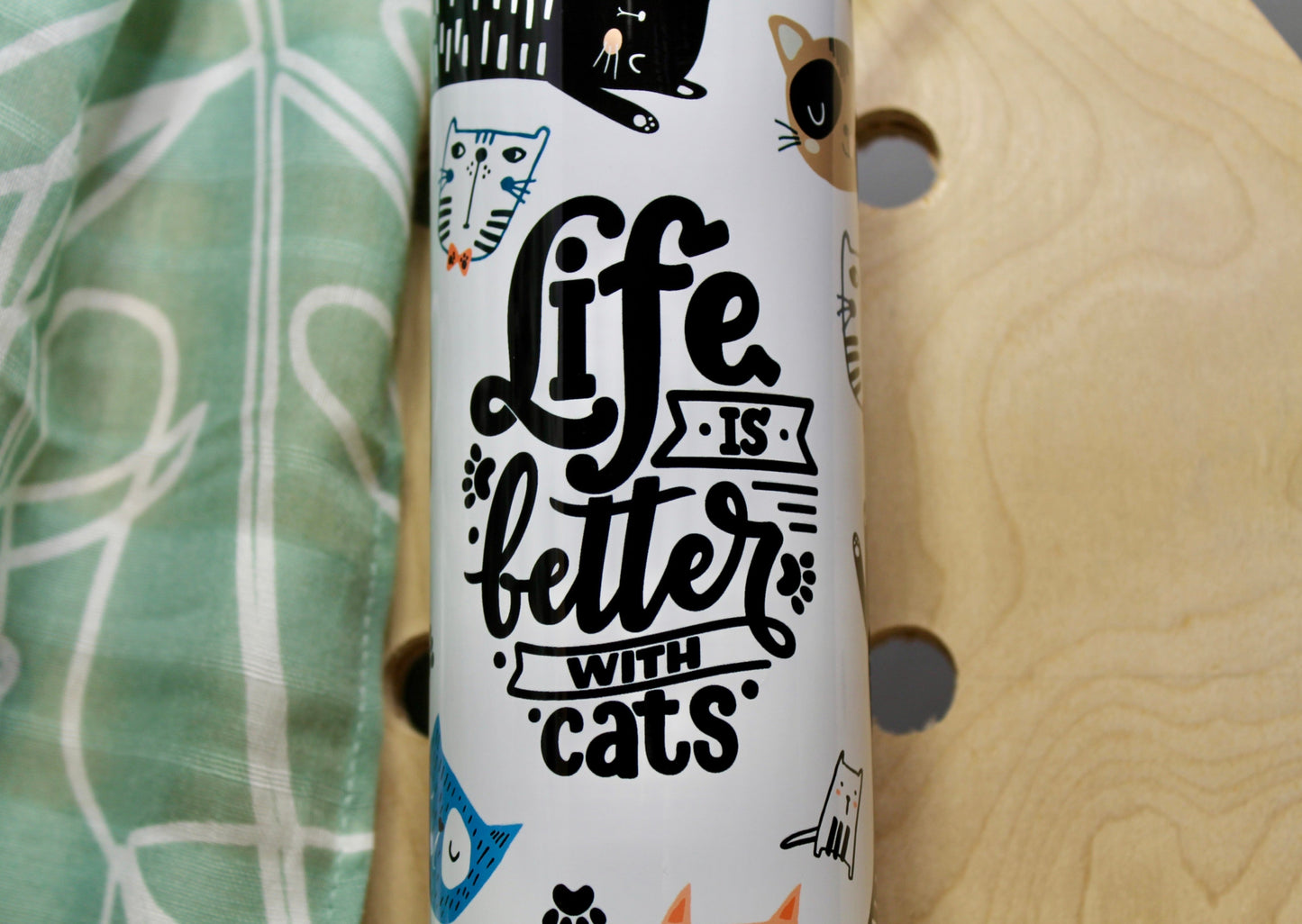 Life is Better with Cats Tumbler