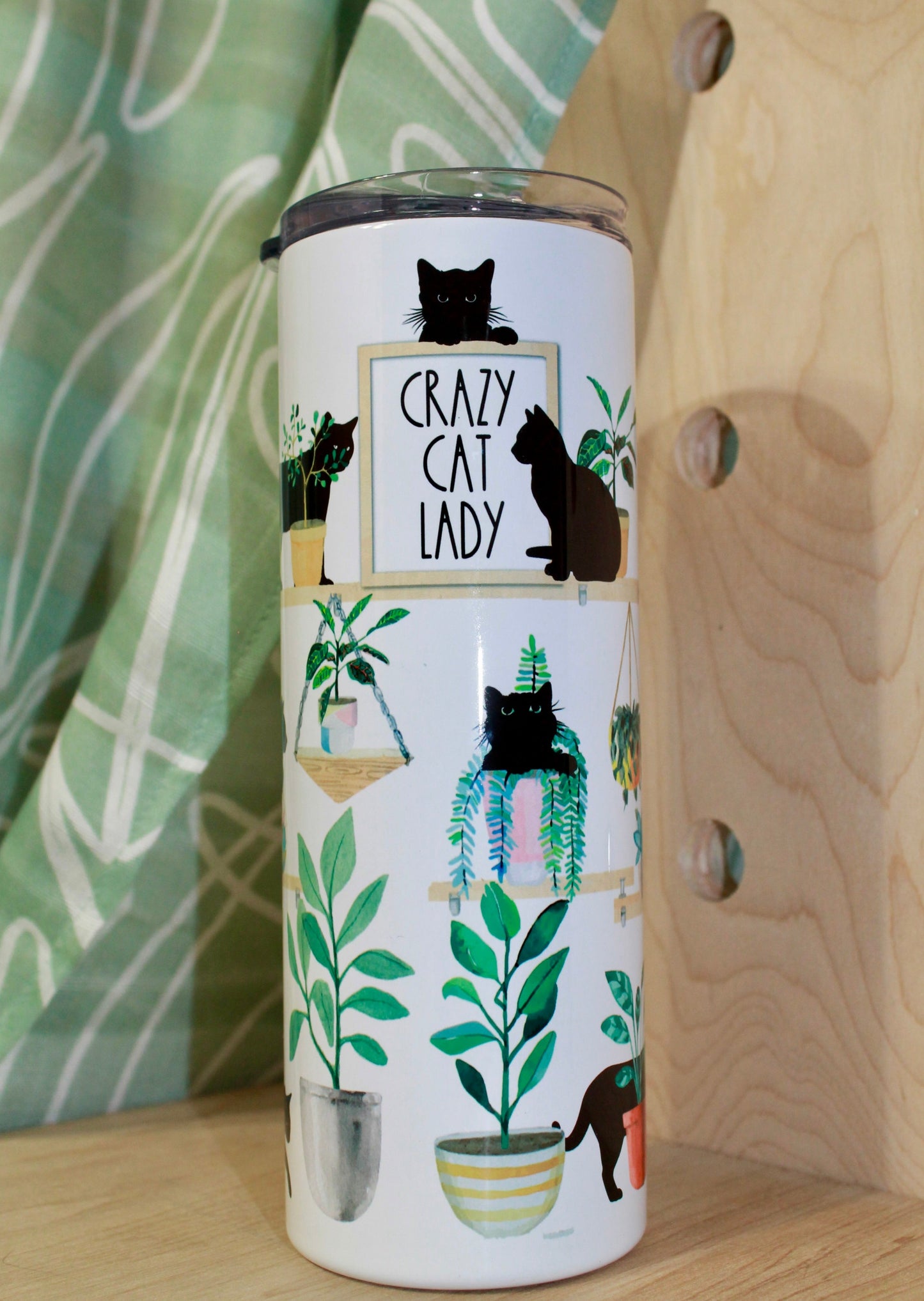 Crazy Cat Lady Tumbler