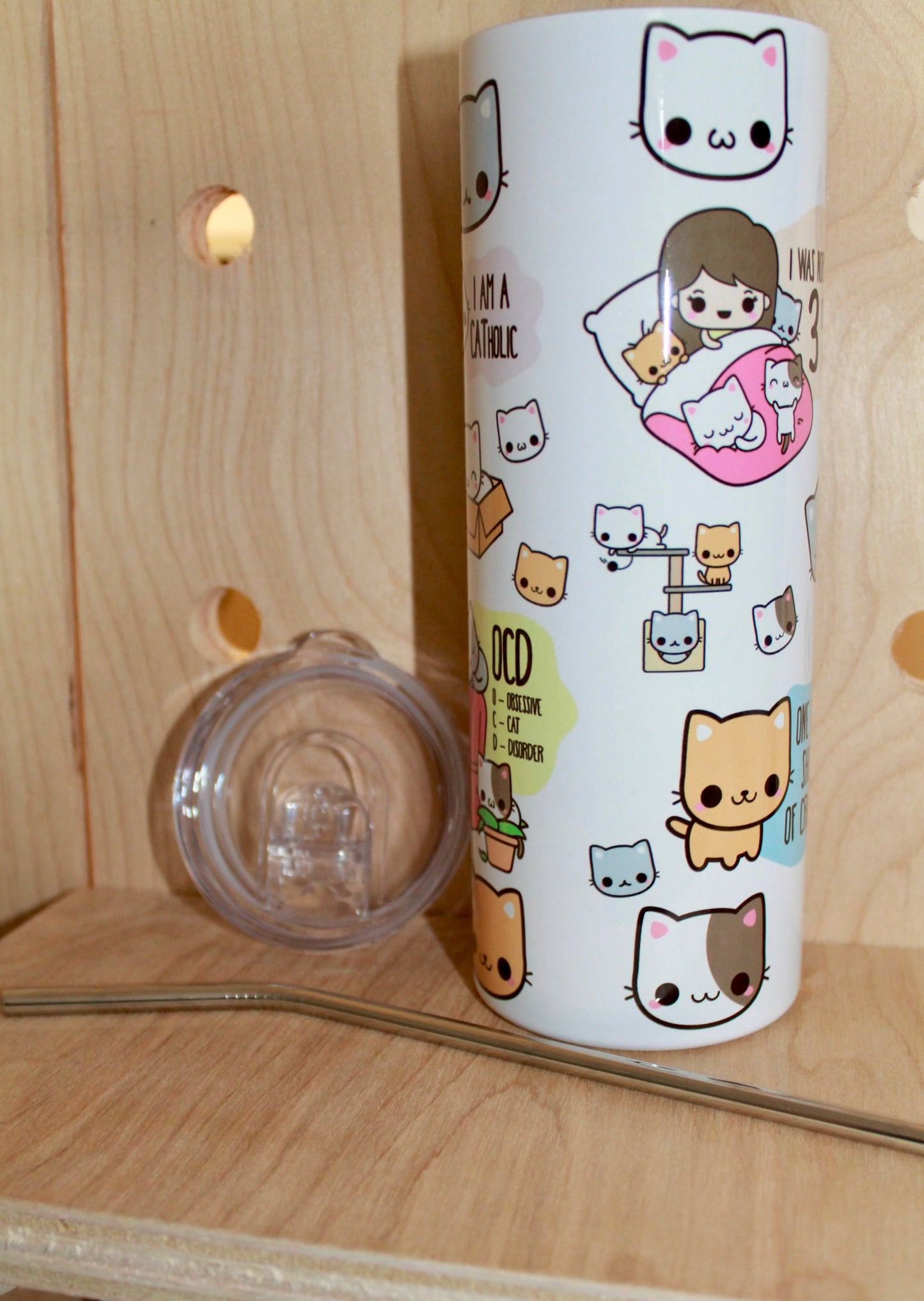 Kawaii Cats Tumbler